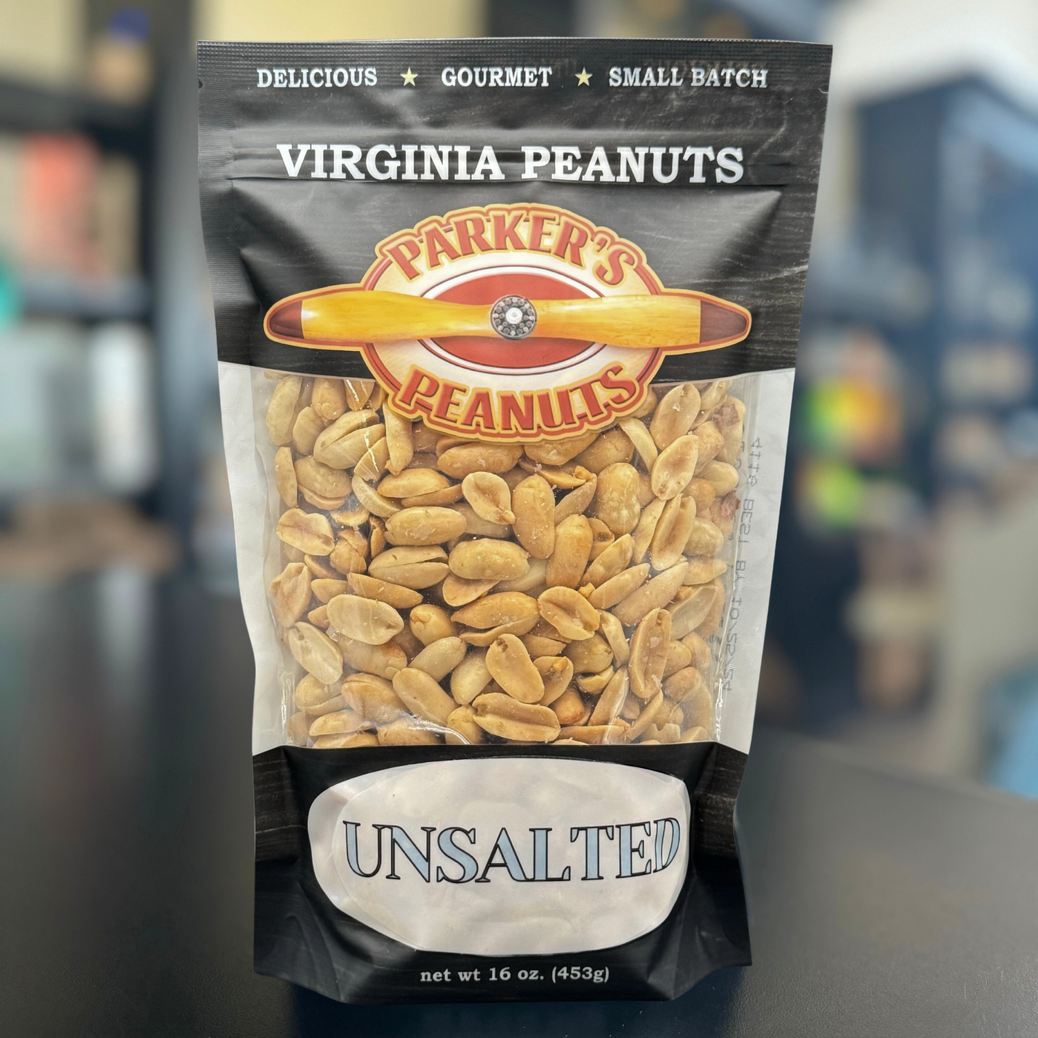 Unsalted Peanuts 16oz