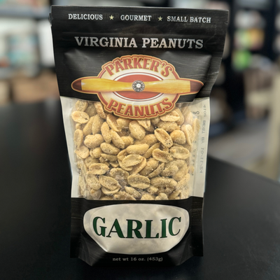 Garlic Peanuts 16oz