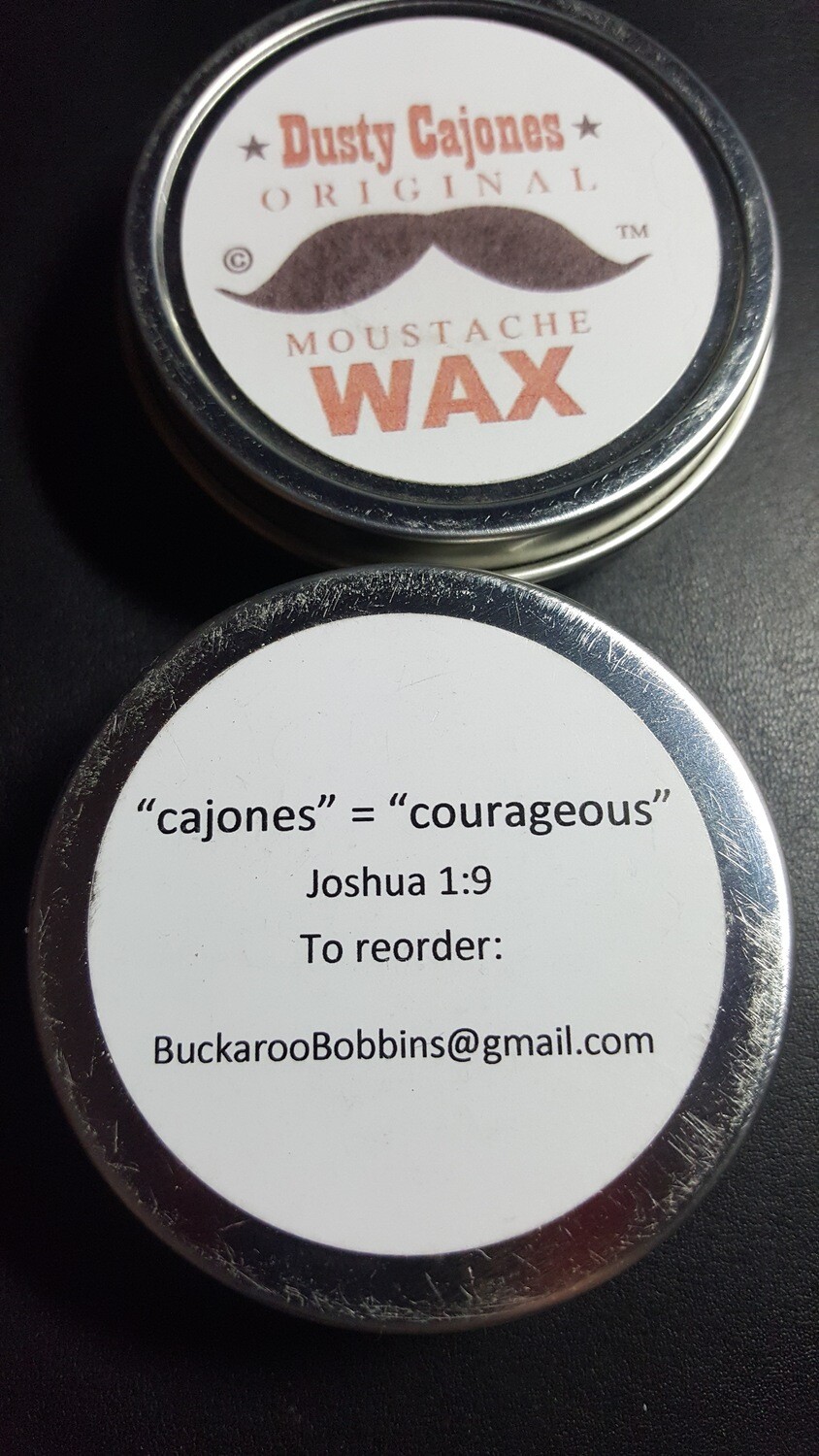 Dusty Cajones Original Mustache Wax