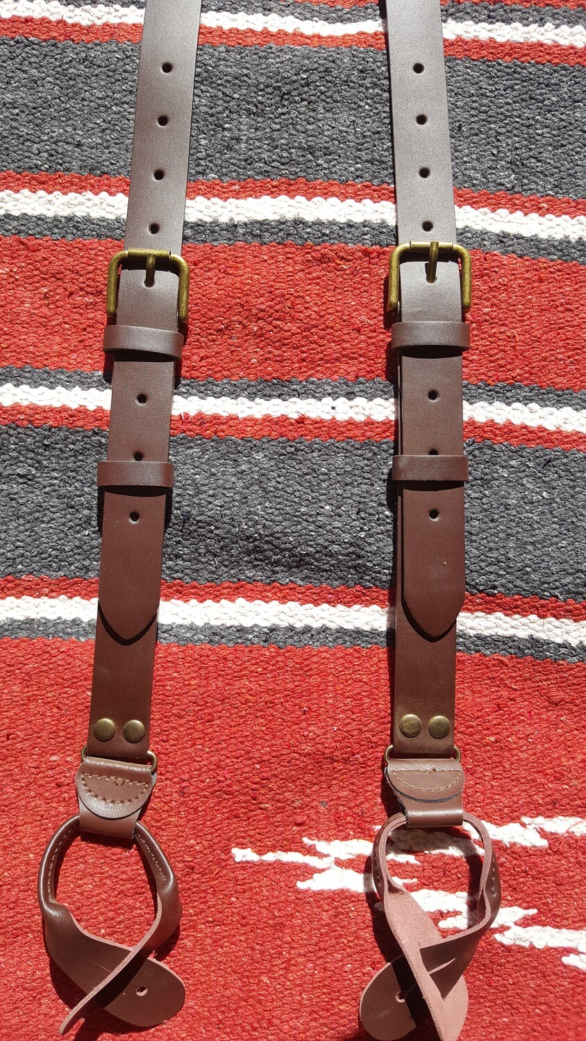 Leather Suspenders