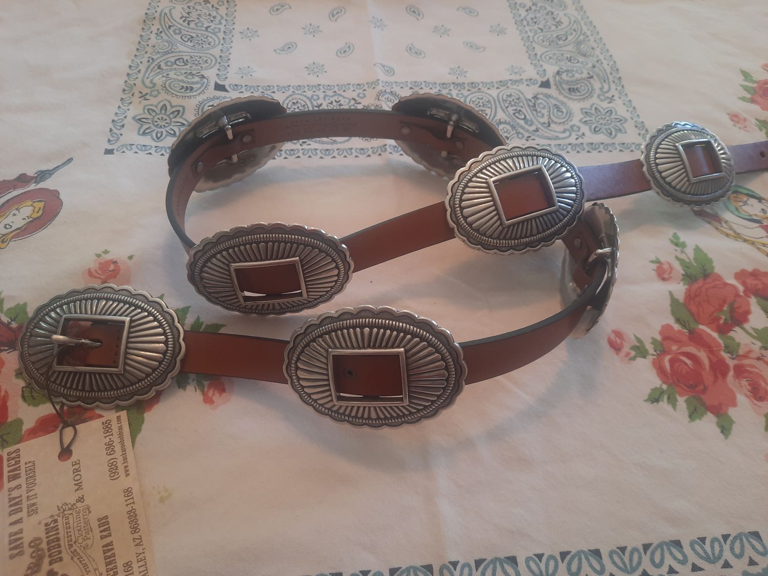 Sunrise Concho Belt