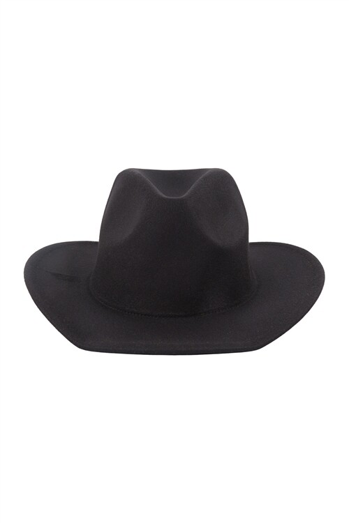 FELT BRIM FEDORA