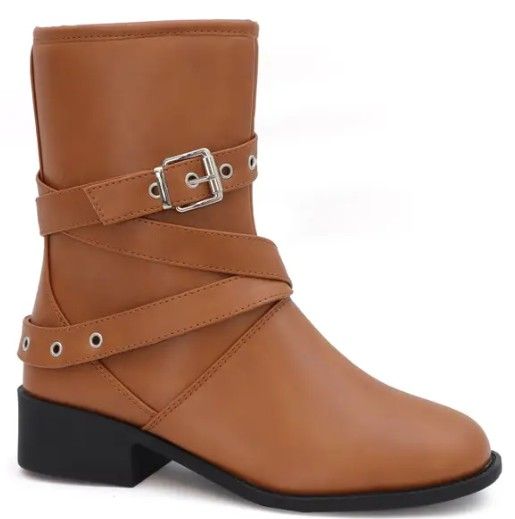 ANKLE BOOT - RUST