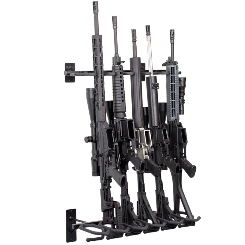 Vertical 6 Gun Rack - HD53