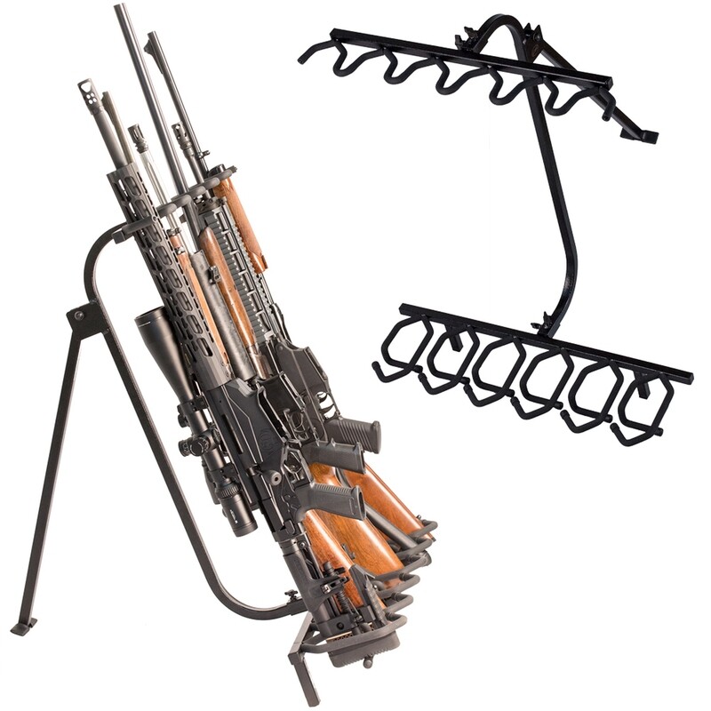 Folding Metal Firearm/Bow Rack