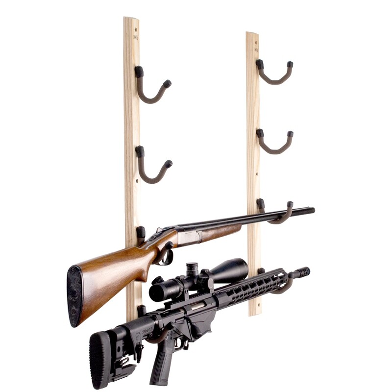 Hardwood Horizontal Firearm/Fishing Rod Rack