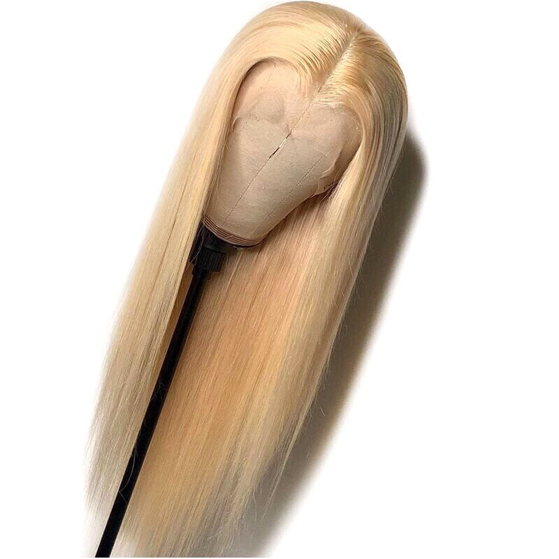 613 Blonde Brazilian Straight 24” Lace Frontal Wig
