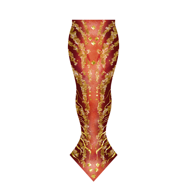 財富女神 - 希臘神話系列；美人魚尾身體