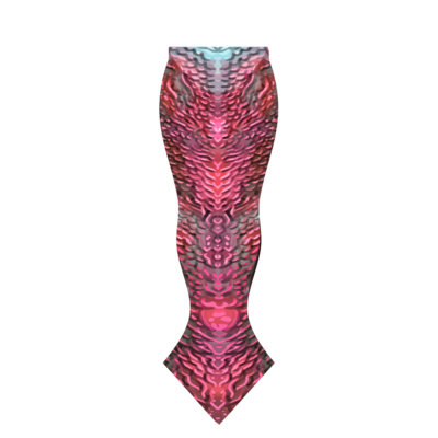 桃紅 - 魚叉系列；美人魚尾身體