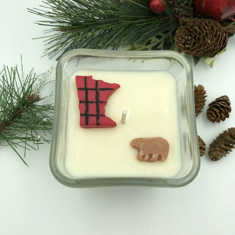 Minnesota Flannel and Bear Soy Candle