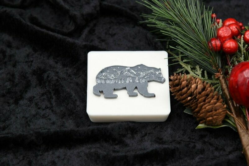 Mountain Night Bear Novelty Shea Butter Soap - 4 oz