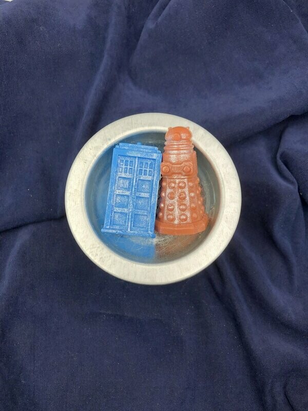 Dr. Who TARDIS and Dalek Soy Wax Melts