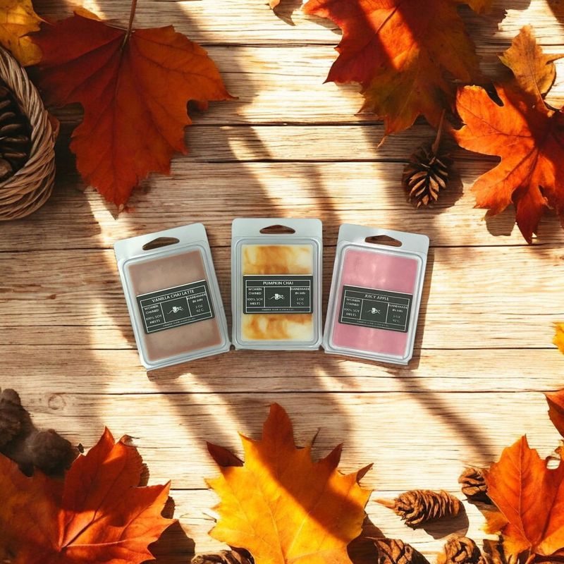 Plain or Swirl Soy Wax Melts