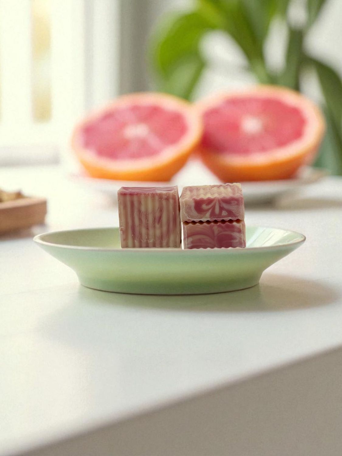 Pink Grapefruit Artisan Soap - 3.5-4 oz