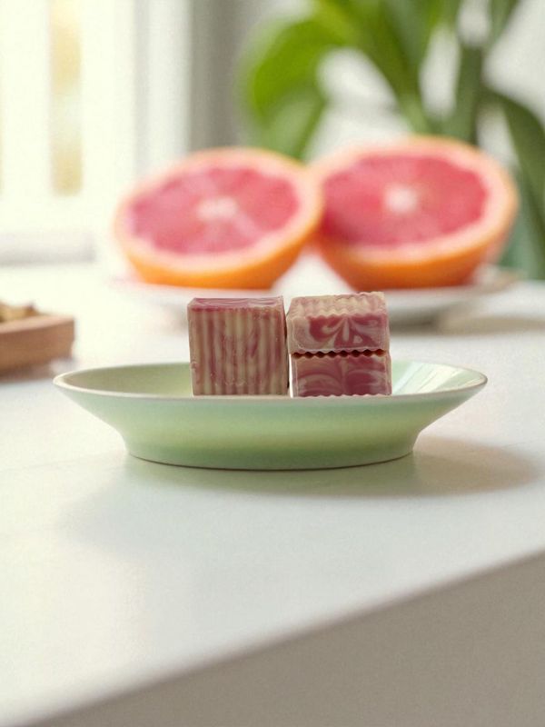 Pink Grapefruit Artisan Soap - 3.5-4 oz