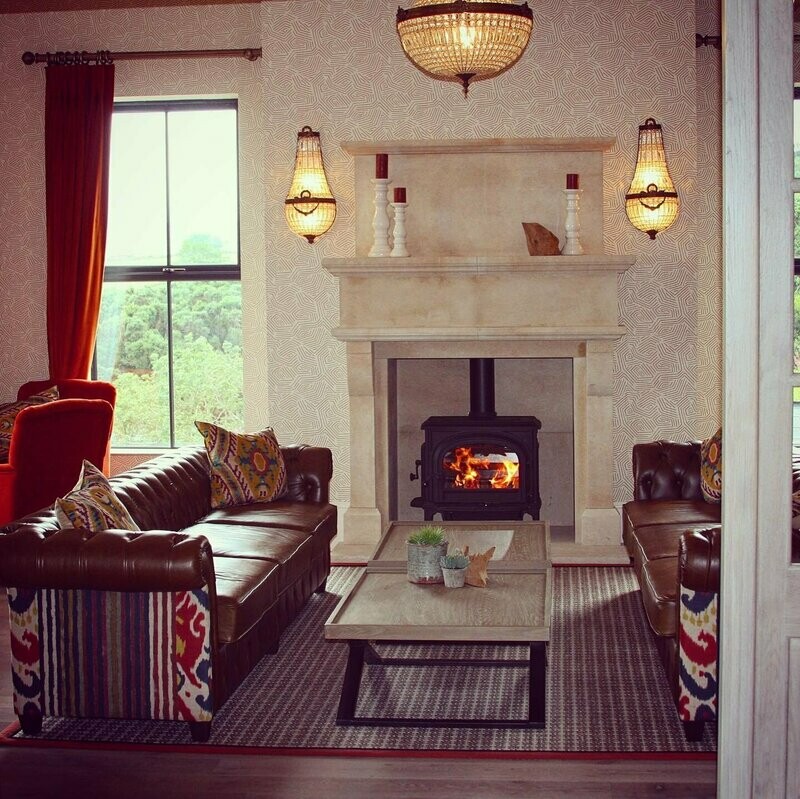Bespoke Fireplace design & Jotul F500