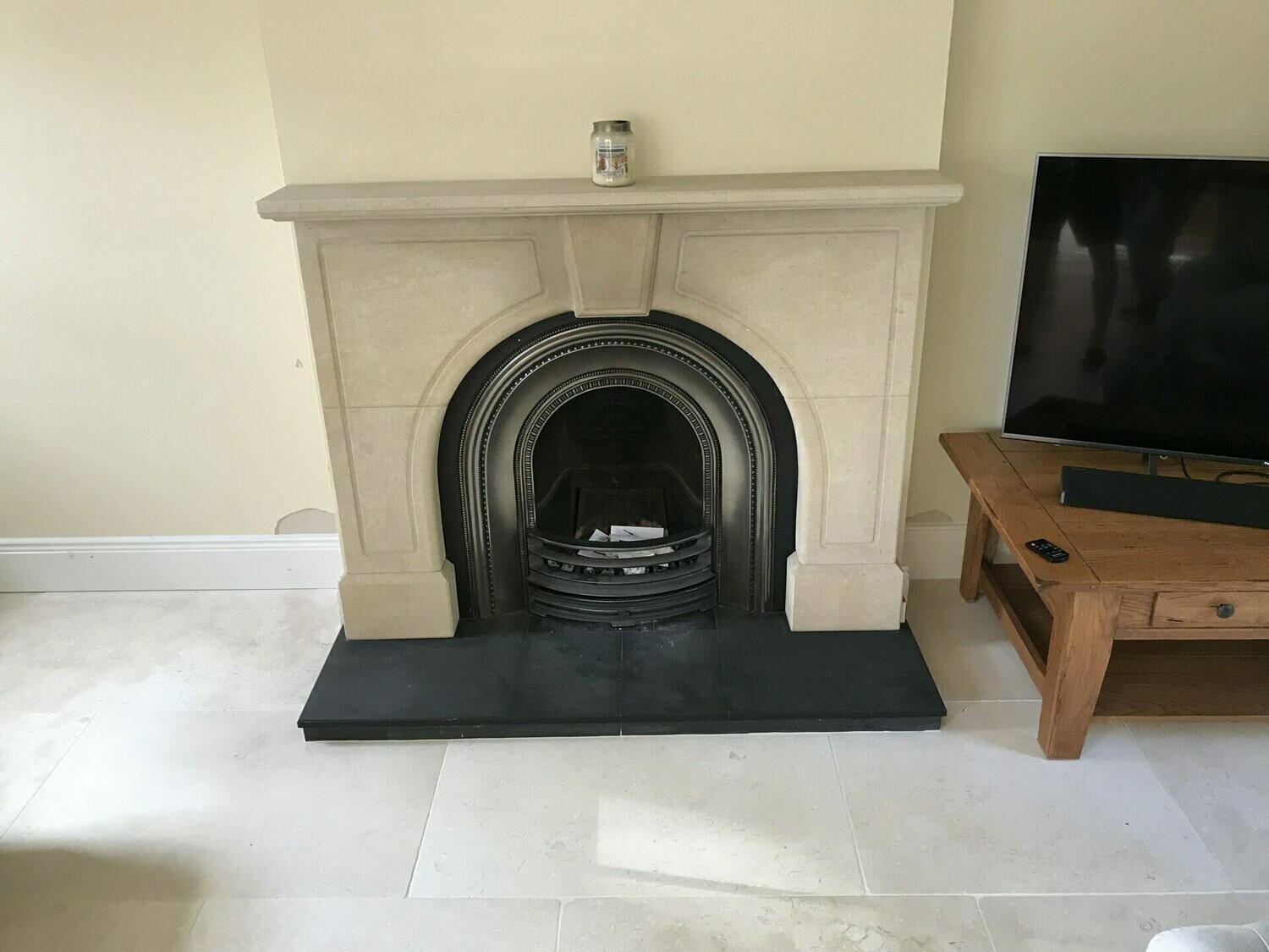 Arundel Fireplace & Cast Iron Insert