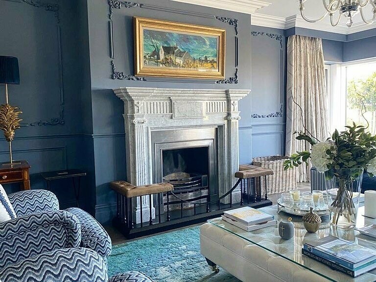 Cambridge Fireplace & Knightsbridge Cast Iron