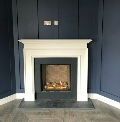 Chelsea Fireplace (Mourne) & Riva 2 600