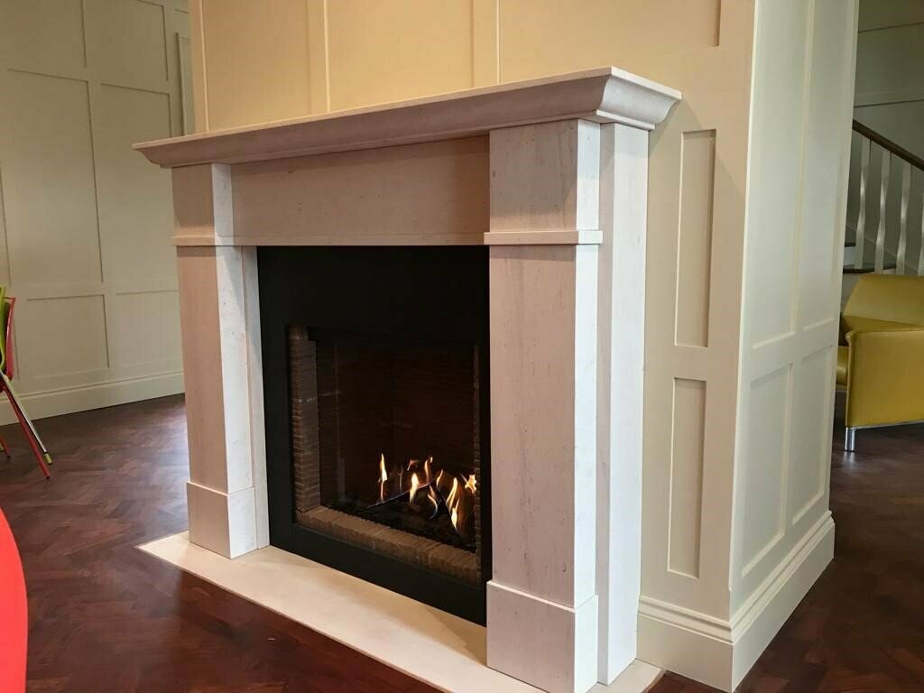 Claremont Fireplace & Classic Bell Small gas fire