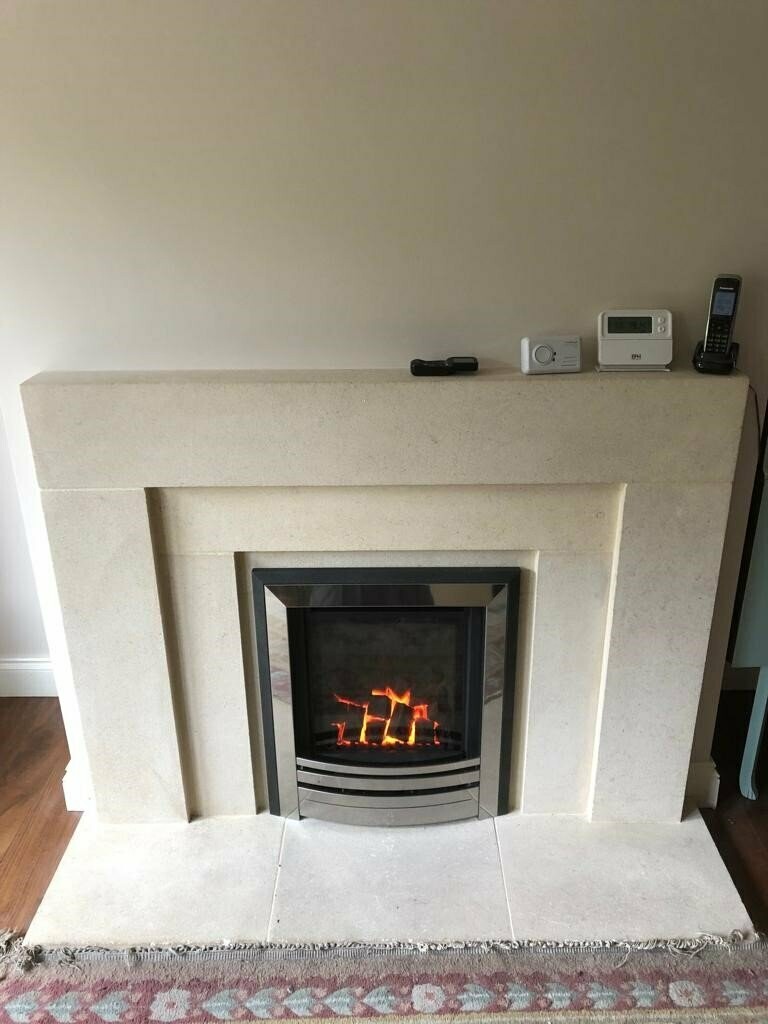 Rossmore Fireplace (no mantle) & Gas Fire