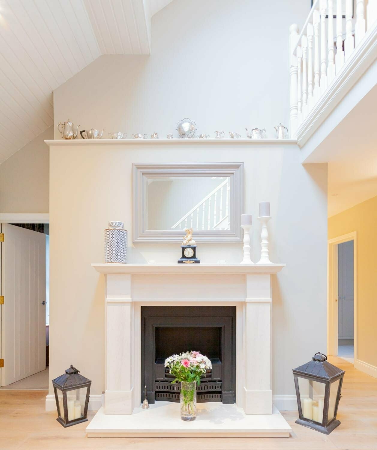 Claremont Fireplace & Cast Iron Insert
