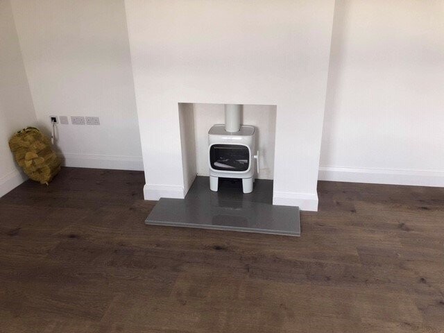 Jotul F105 White Enamel