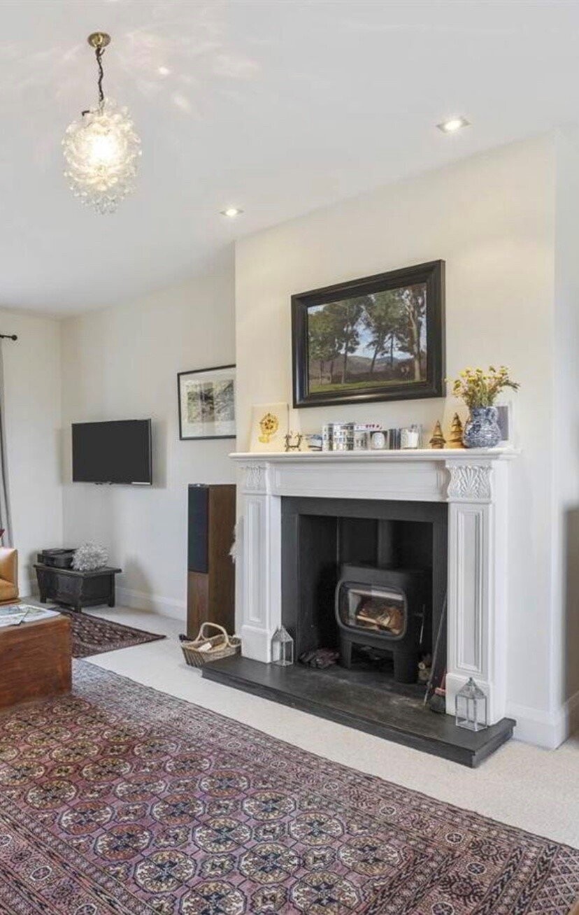 Jotul F105 with Marble Surround