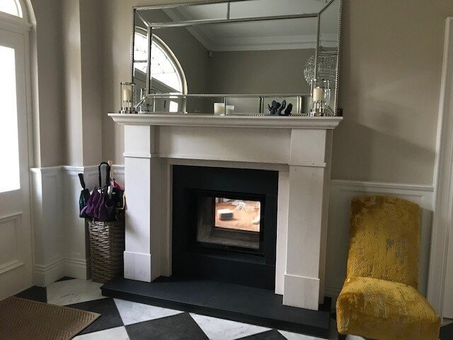 Claremont Fireplace with Barbas Energa Tunnel