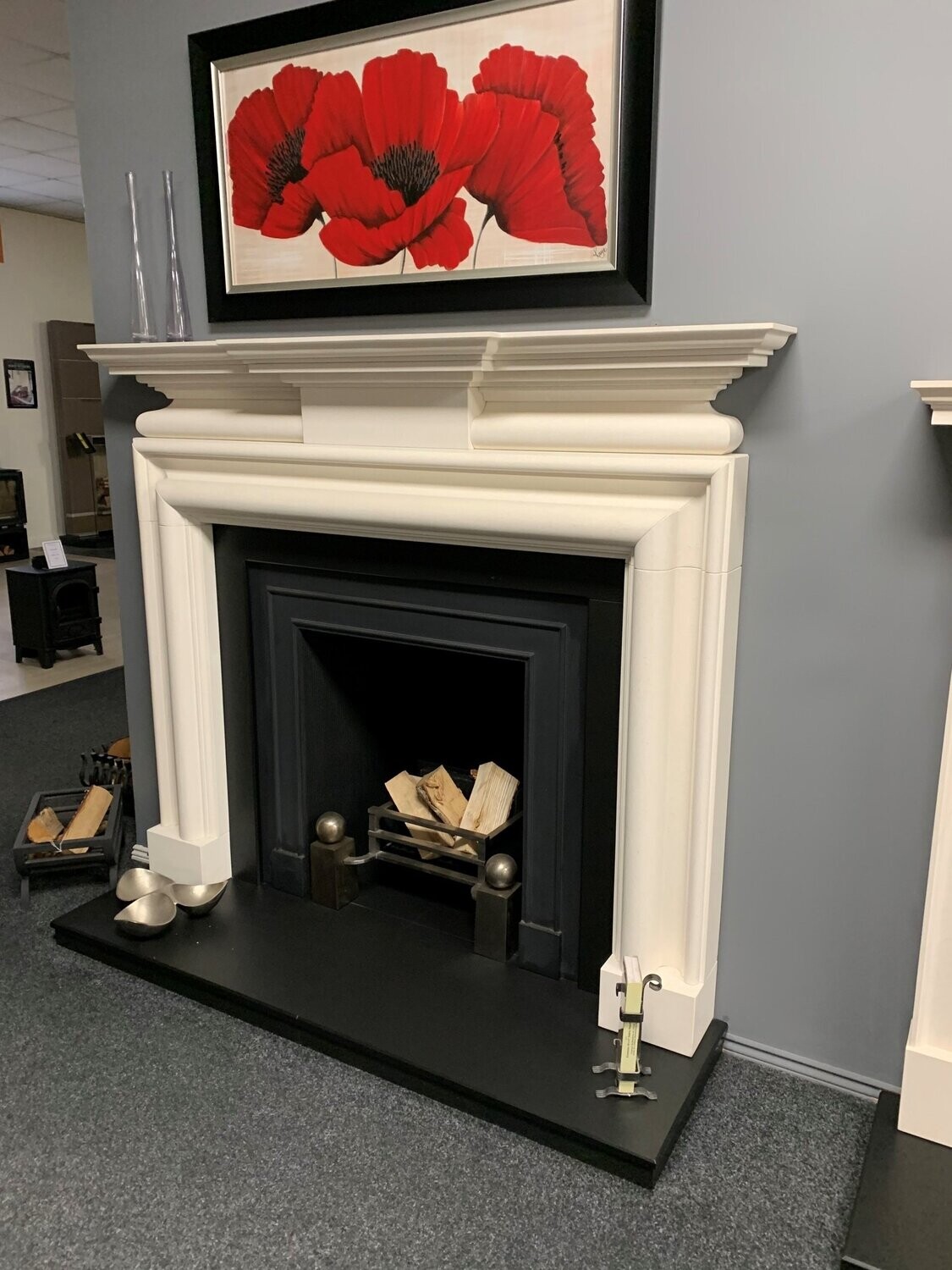 Verona Fireplace and basket