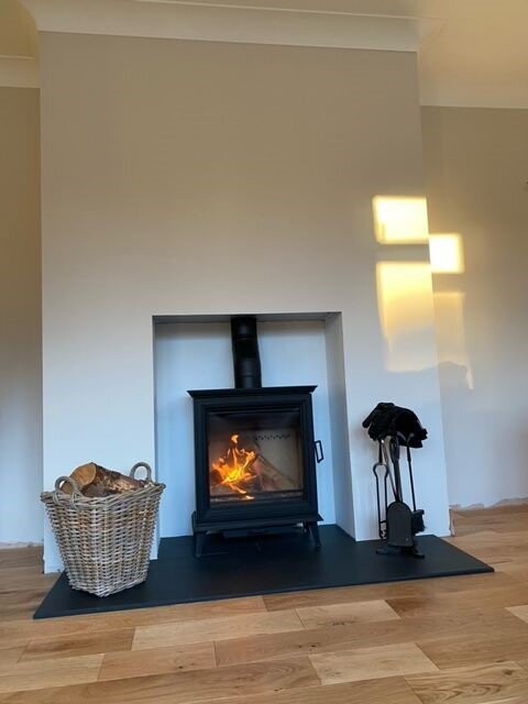 Sheraton 5 Wide with Slate Hearth