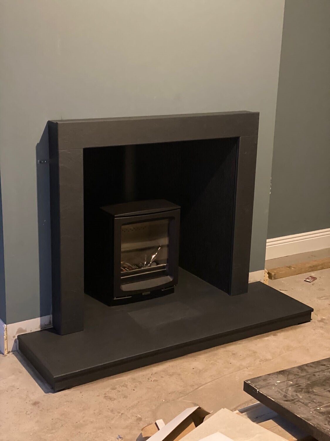 Stovax Vogue with Riven Slate