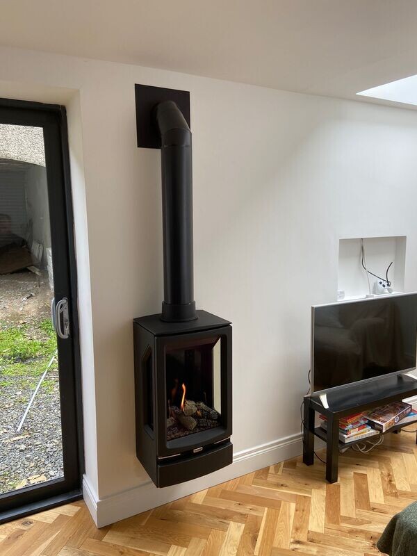Gazco Vogue wall mounted
