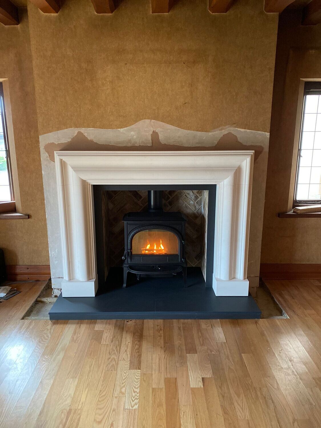 Bolection with Jotul F400