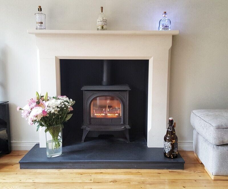 The Cruz Fireplace & Huntingdon 30 Gas Stove