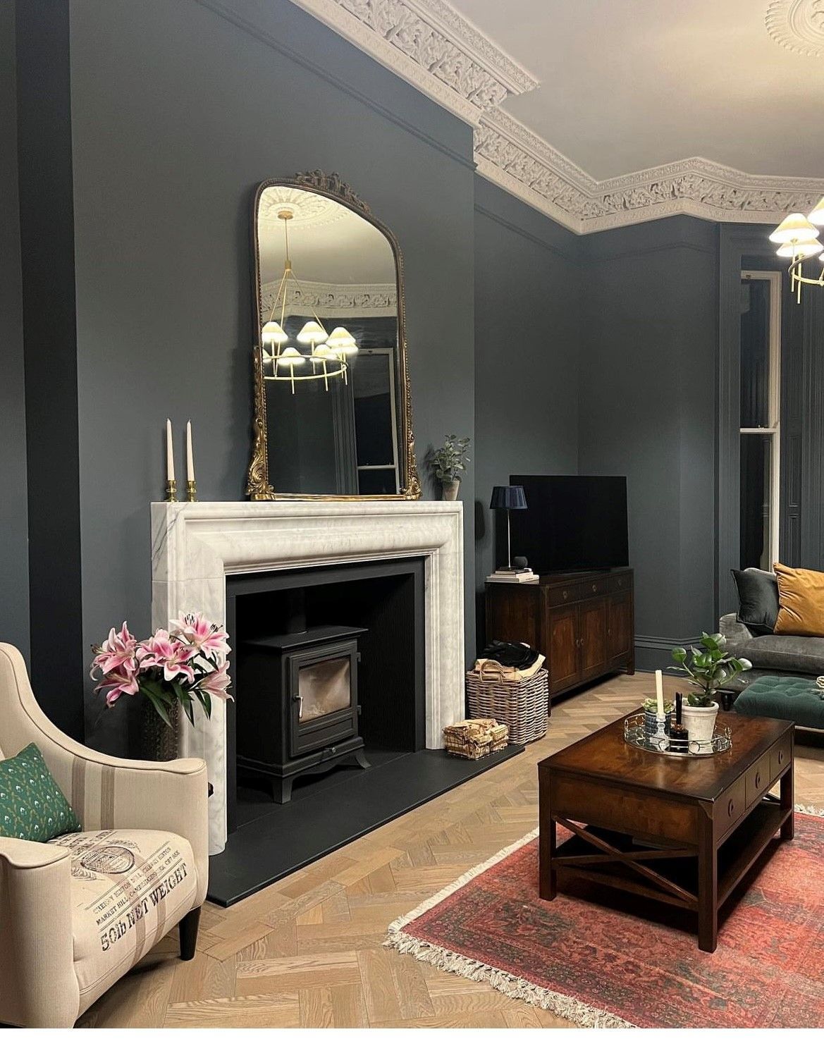Bolection Design & Chesney Beaumont Woodburner