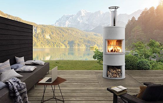 Roma Outdoor Fireplace & Grill