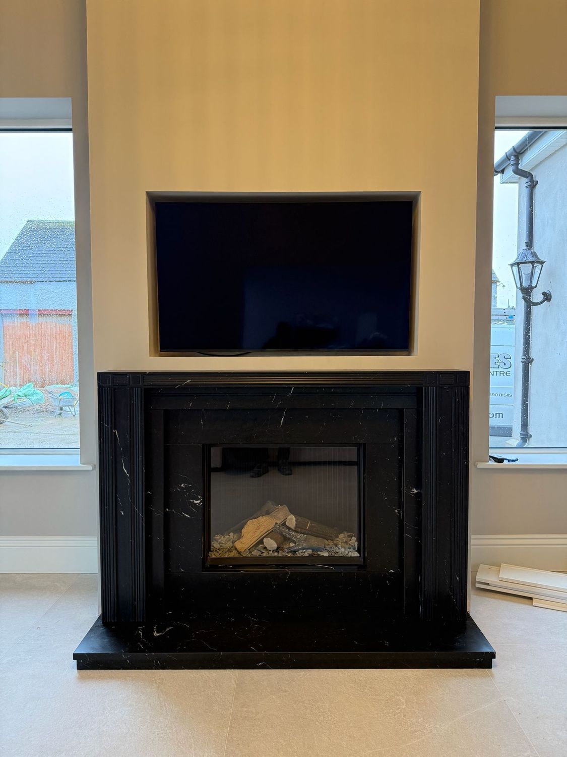 Soane Fireplace & Kalfire GP755PF Gas Fire