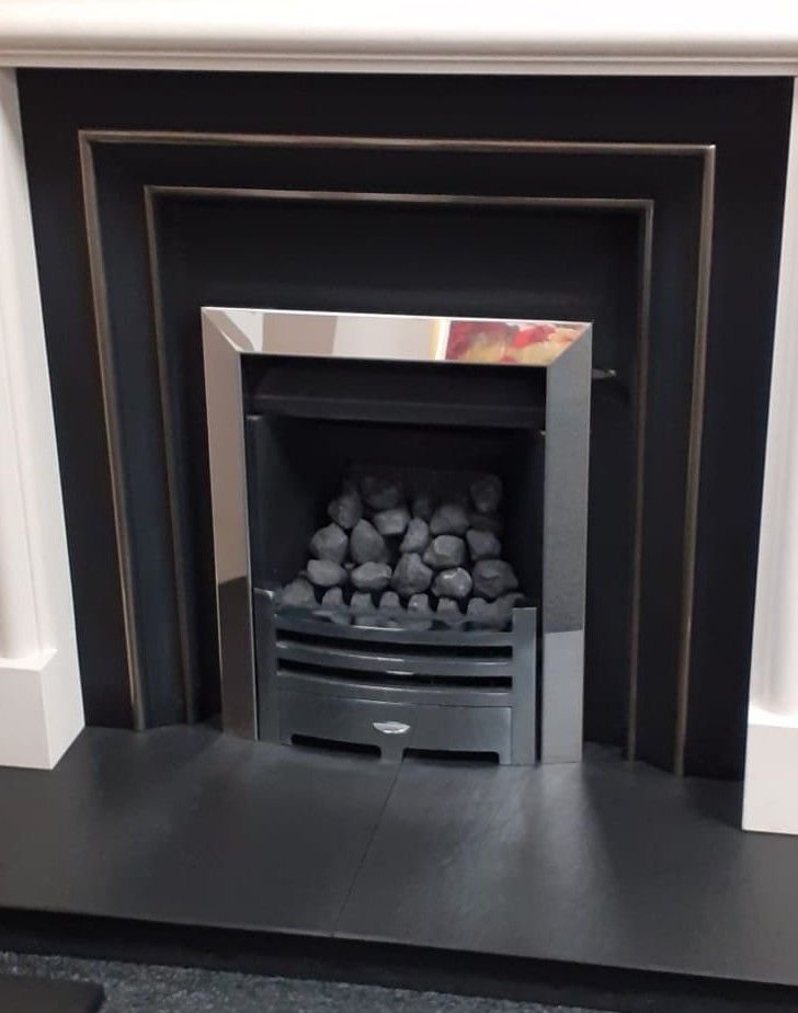 Gazco Logic Convector - Arts Frame & Front Polished Chrome Effect