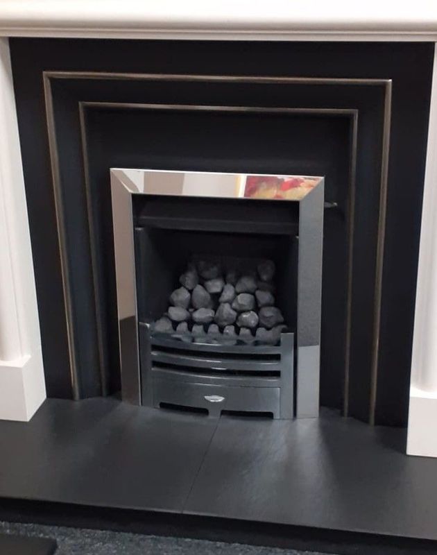 Gazco Logic Convector - Arts Frame & Front Polished Chrome Effect