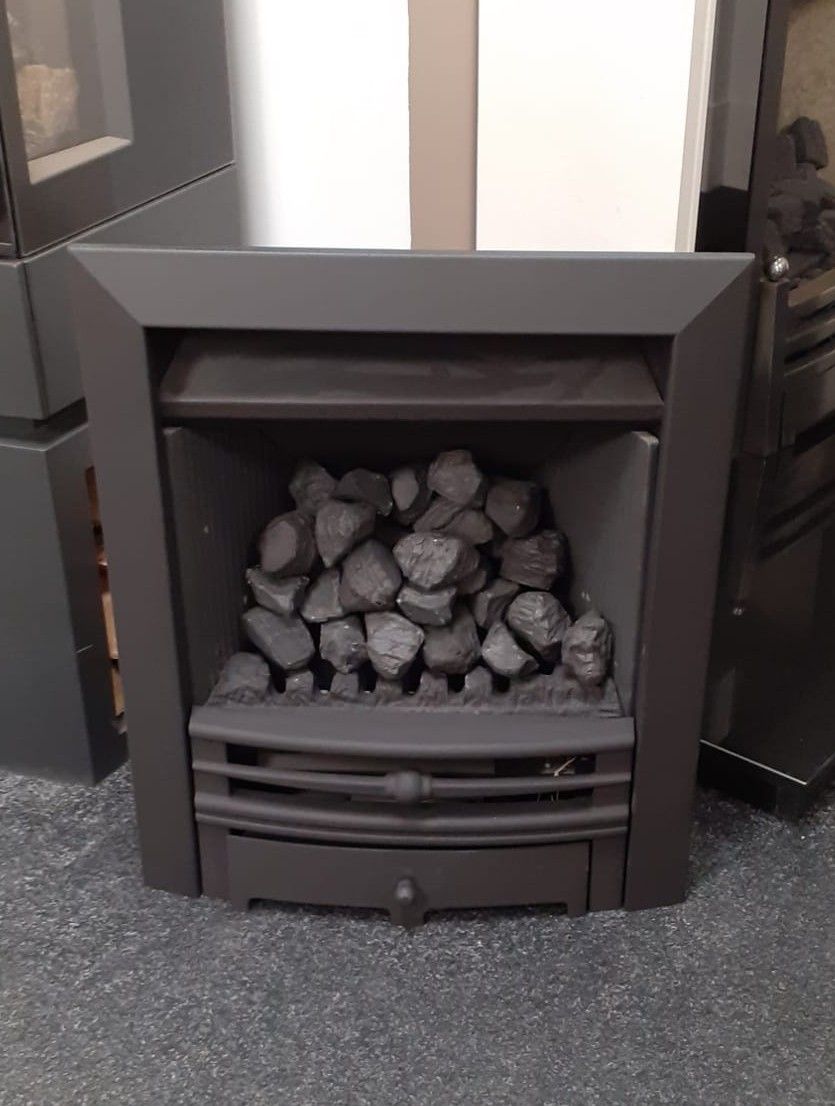 Gazco Logic Convector - Arts Frame & Black Chartwell Front