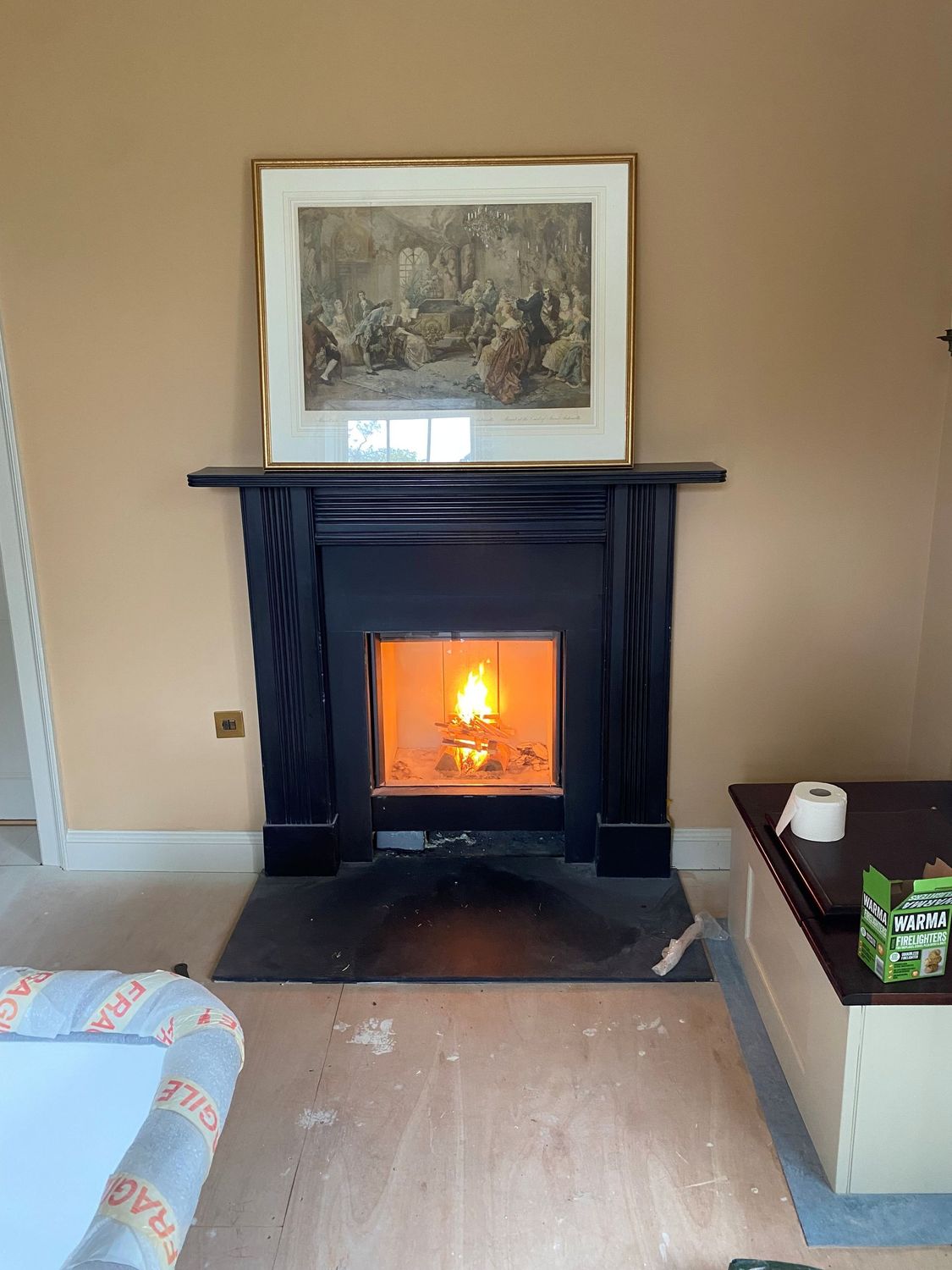 Antique Surround&  Kalfire W60-51F