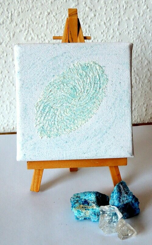 Geschenkebild abstrakt - mit Apatit