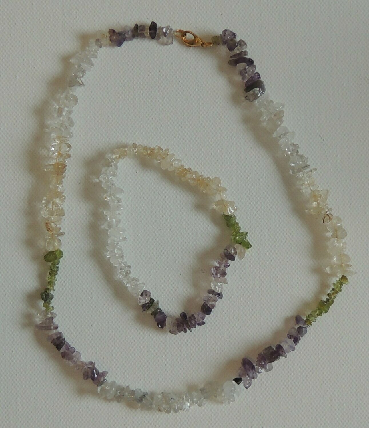 Multicolor Edelsteinkette und Armband