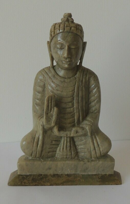 Buddha aus Speckstein