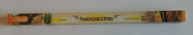 Weihrauch und Myrrhe Räucherstäbchen