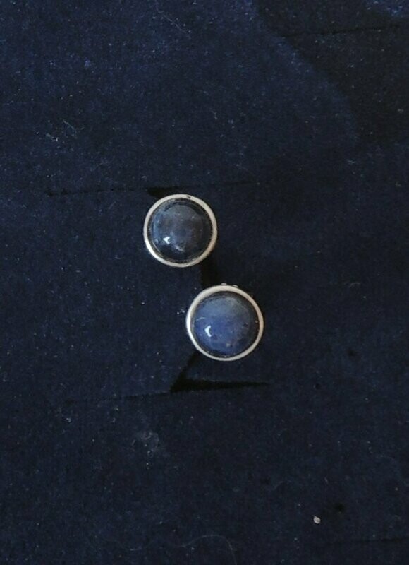 Ohrstecker Sodalith