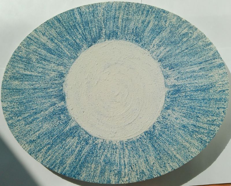 Halschakra und blauer Strahl