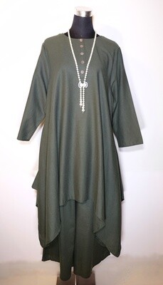 Cotton Linen Tunic and Drawstring Pants Cotton Linen Tunic and Drawstring Pants