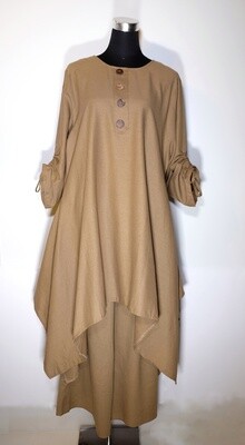 Cotton Linen Tunic and Drawstring Pants Cotton Linen Tunic and Drawstring Pants
